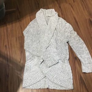 Womans Plus grey sweater